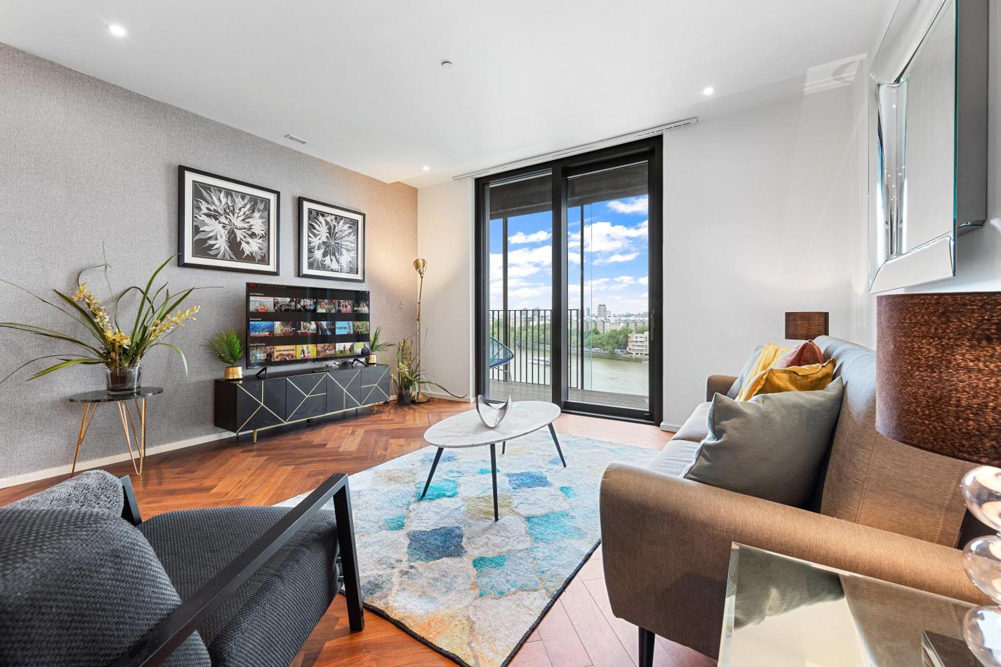 River Panorama Central London 2 Bedroom New Development Exterior photo